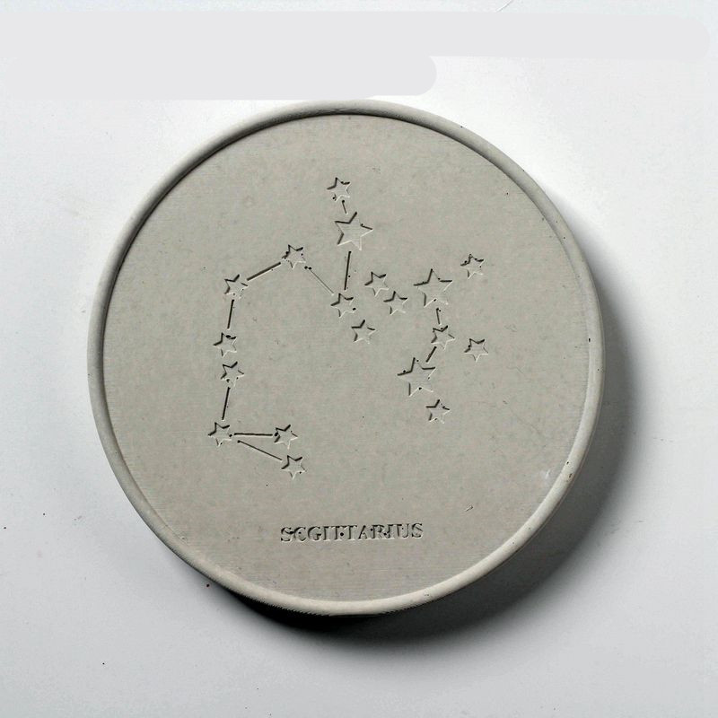 Title 11, Fair-faced Concrete Round Constellation Coaster...