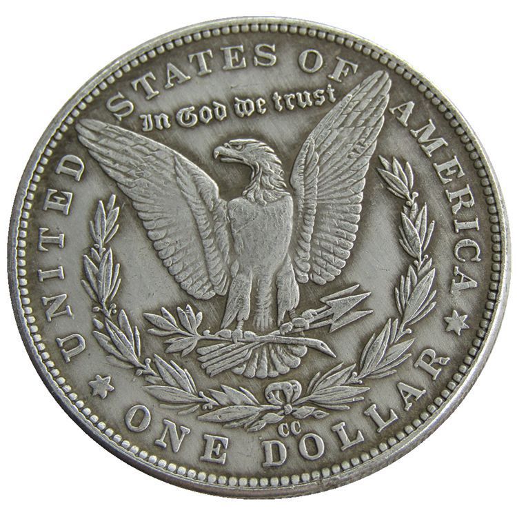 Silver dollar vagabond morgan replica commemorative coin