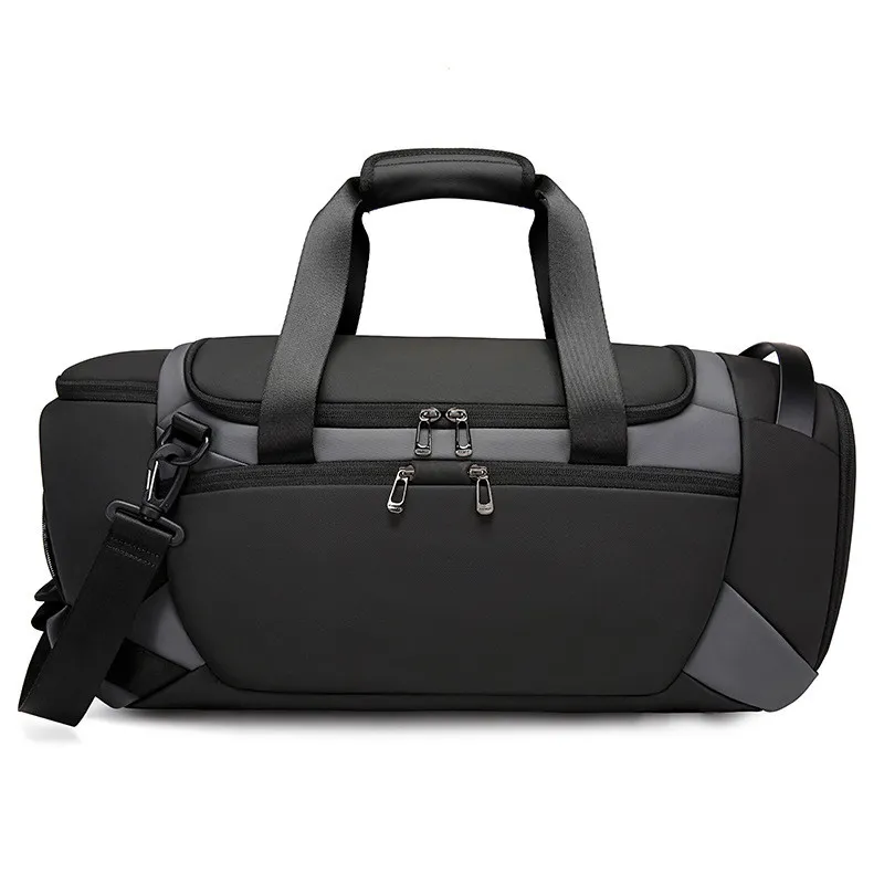 Men's Multifunctional Travel Leisure Gym Bag - Grey