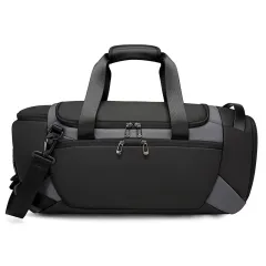 Men's Multifunctional Travel Leisure Gym Bag - Grey - View 1