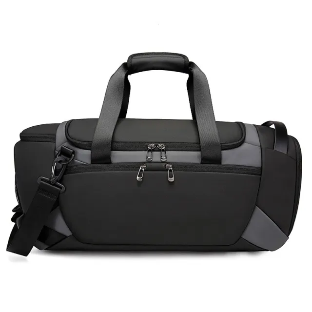 Men's Multifunctional Travel Leisure Gym Bag Grey - Shop at LoveMi