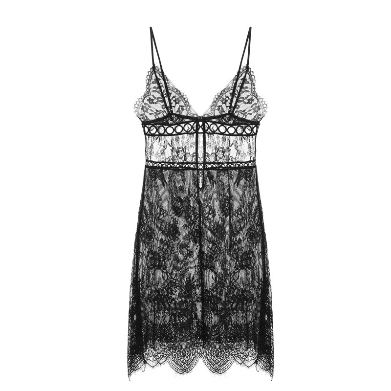 Title 5, Sexy V-neck strap nightdress