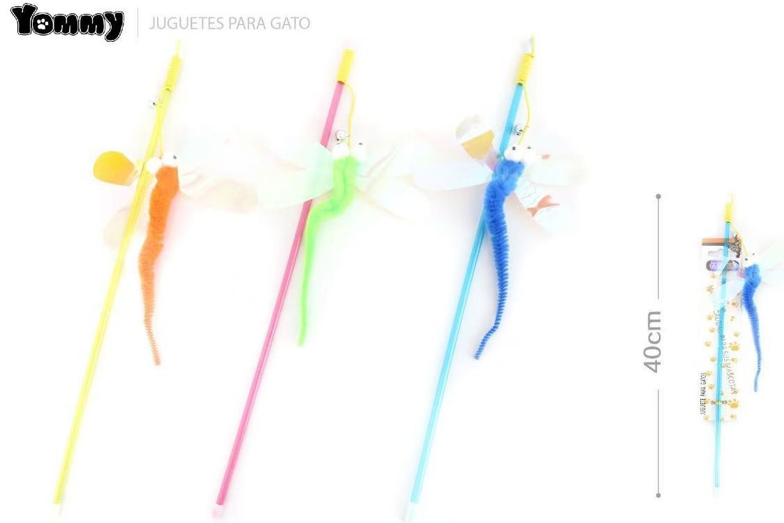 Dragonfly, Teasing The Cat Stick Pole