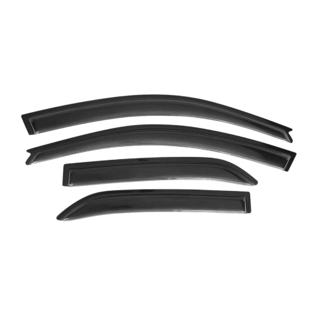 For M Itsubishi 02-07 Lancer Sedan Acrylic Window Visors Rain Sun Guard Deflector