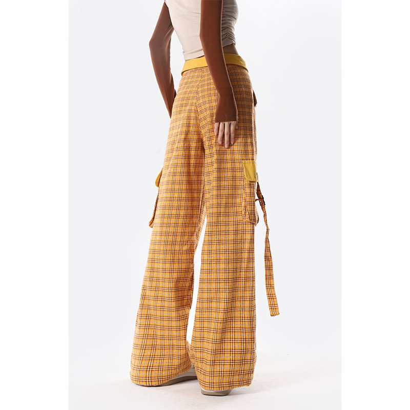 Title 4, Casual All-match Loose Straight Wide-leg Pants