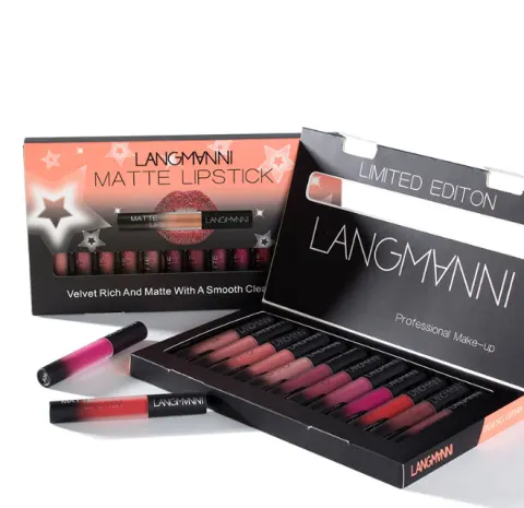 Matte Lipstick Waterproof Long-lasting Velvet Set