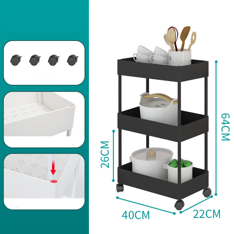 Title 7, Bathroom Kitchen Mobile Trolley Debris Sorting ...