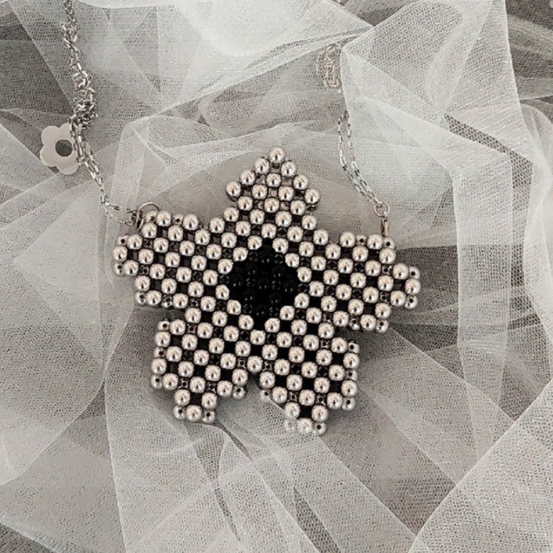 Beaded Star Crossbody Bag
