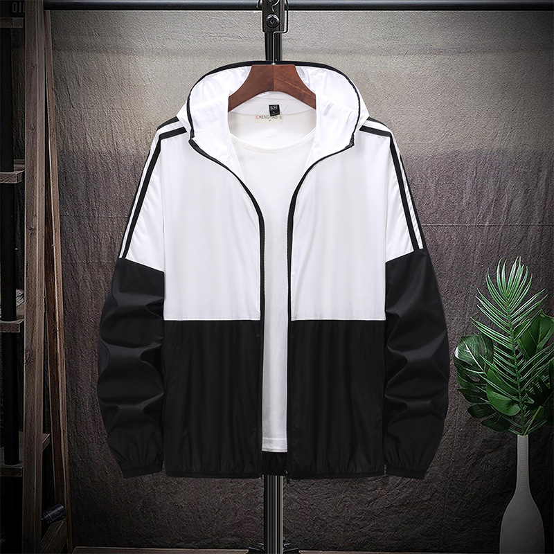 Student Loose Trend Skin Clothes Fashionable Hooded Zipper