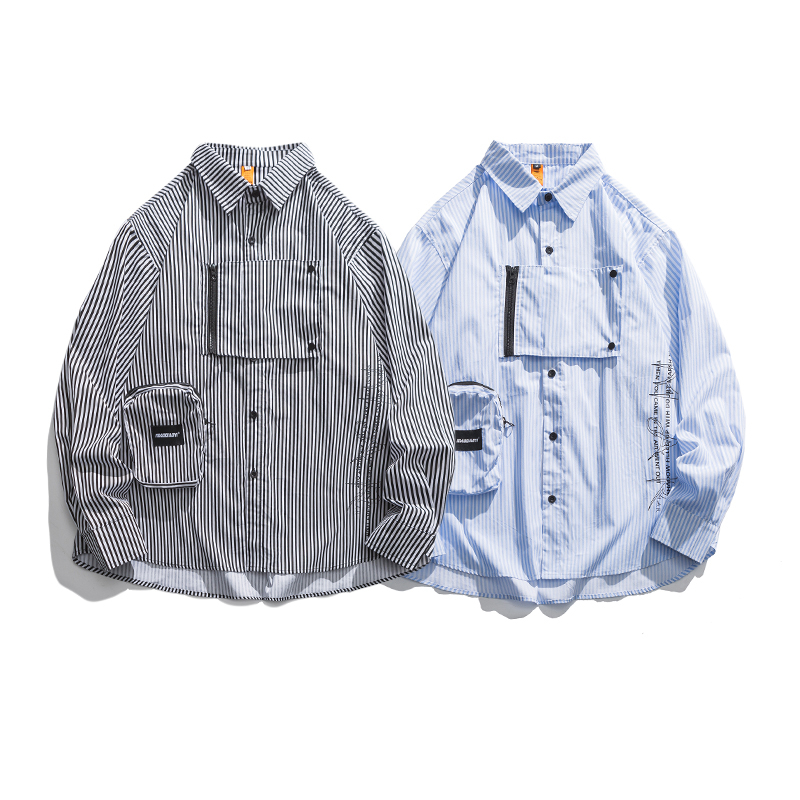 Men's Street Loose Bf Style Casual Shirt