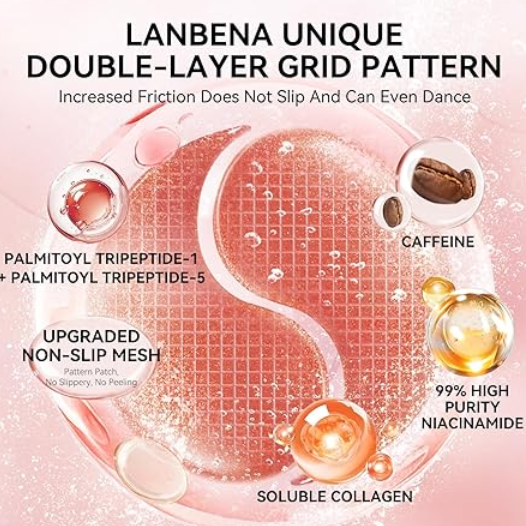 LANBENA - Peptides Hydra-Gel Eye Patches 4