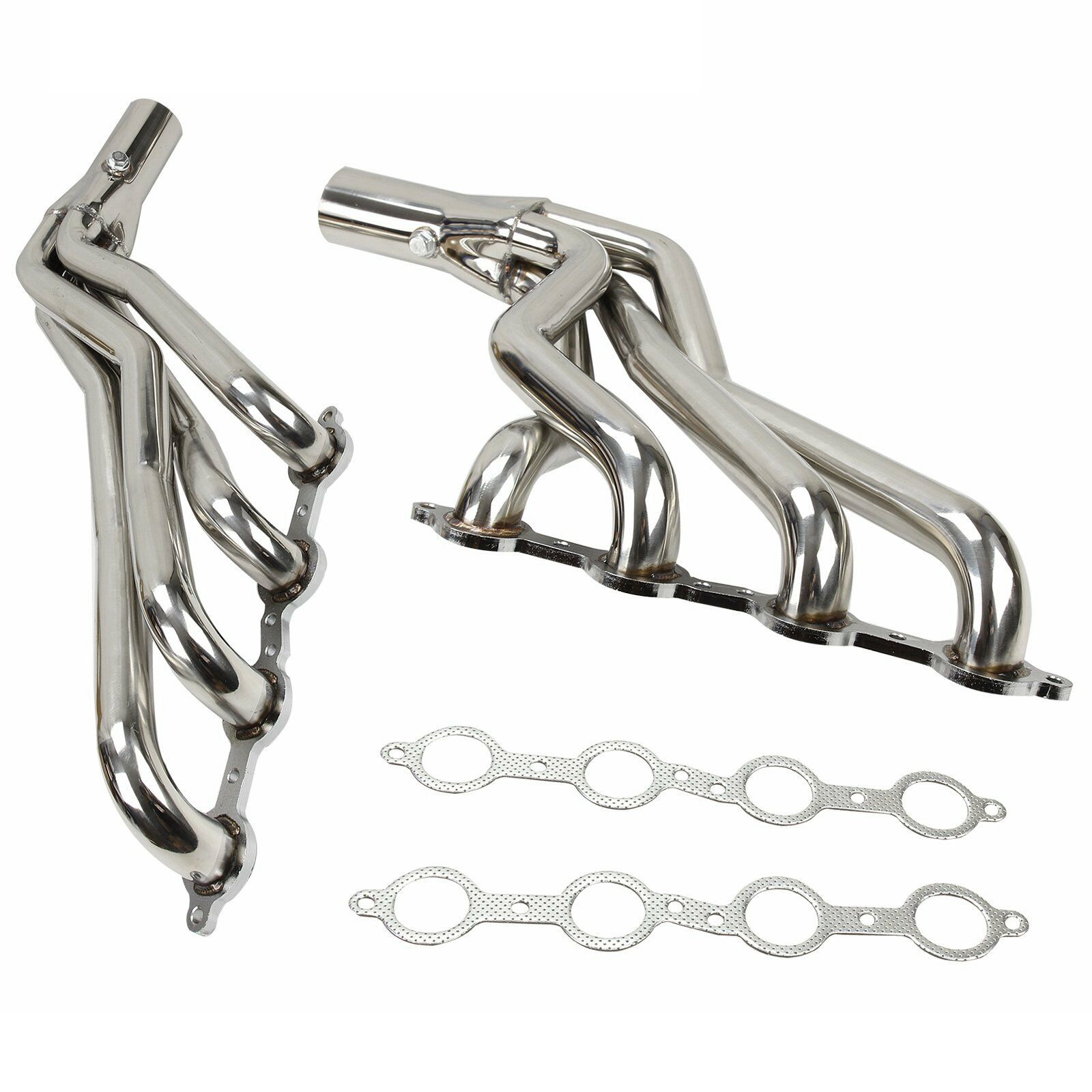 For 1967-1986 C10 LS LS1 LS2 LS3 LS6 Long Tube 1-3,4’Exhaust Header   Ban The Sale Of Amazon&Temu