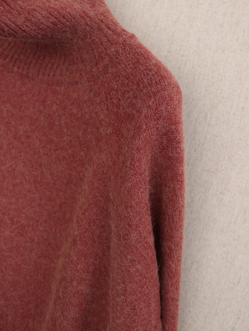 Title 4, Turtleneck Sweater Long Sleeve Bottom Knit