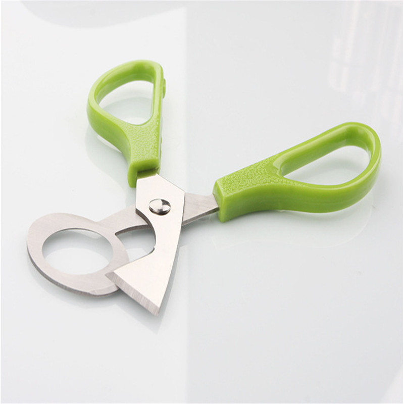 Title 5, Eggshell split cutter scissors for effortless e...