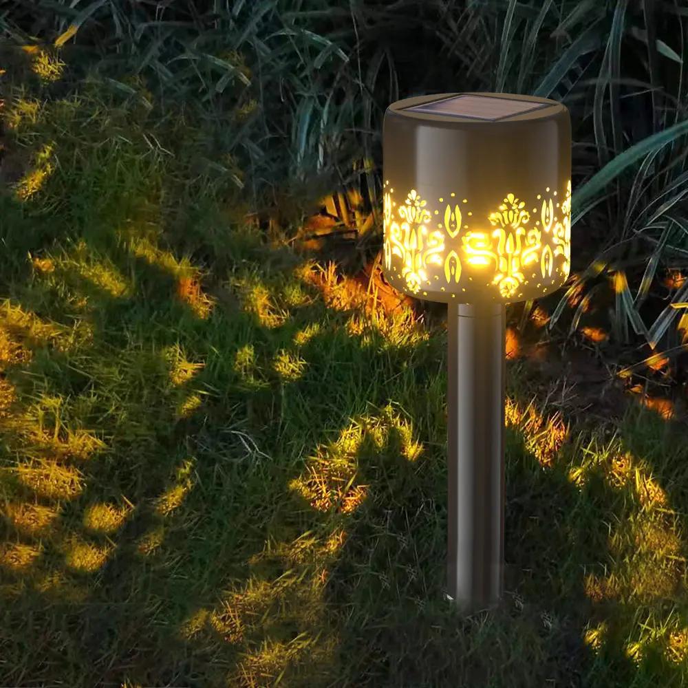 New Solar Plastic Lawn Floor Outlet Projection