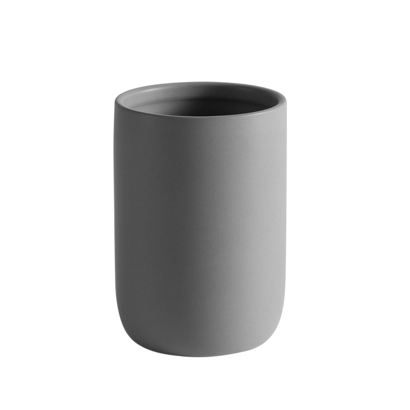 Gray Mouthwash Cup