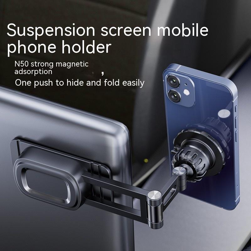 Suspension Screen Car Mobile Phone Bracket Telescopic Folding Navigation Bracket - Image 2