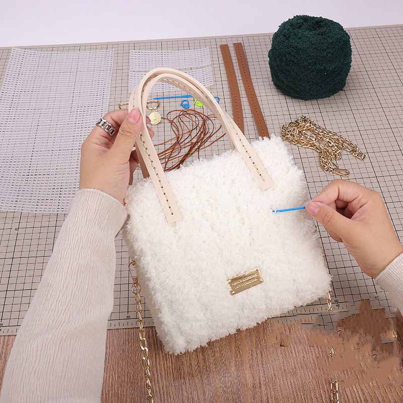 Made Of The Same Type Of Woolen Yarn And Hand