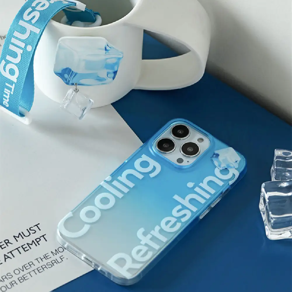 Gradient Blue Fashion Personality Phone Case