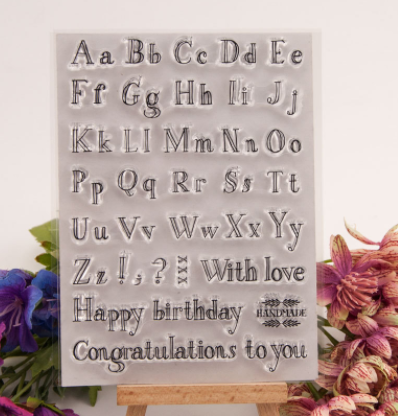 Transparent seal finished seal stamp