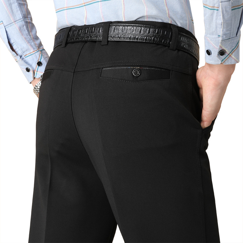 Title 3, Pantalones Casuales Holgados Rectos para Hombre...