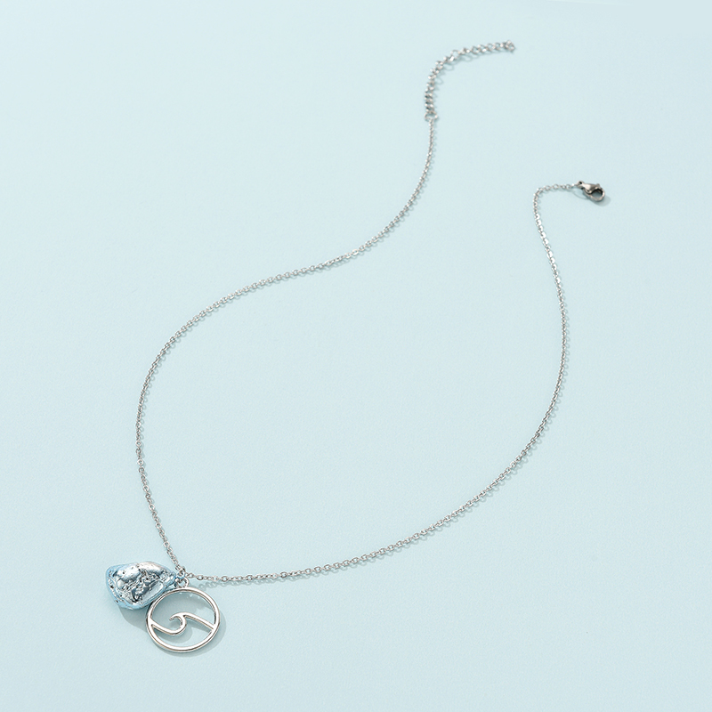 Fashion New Ladies Alloy Necklace Geometric Alloy Necklace