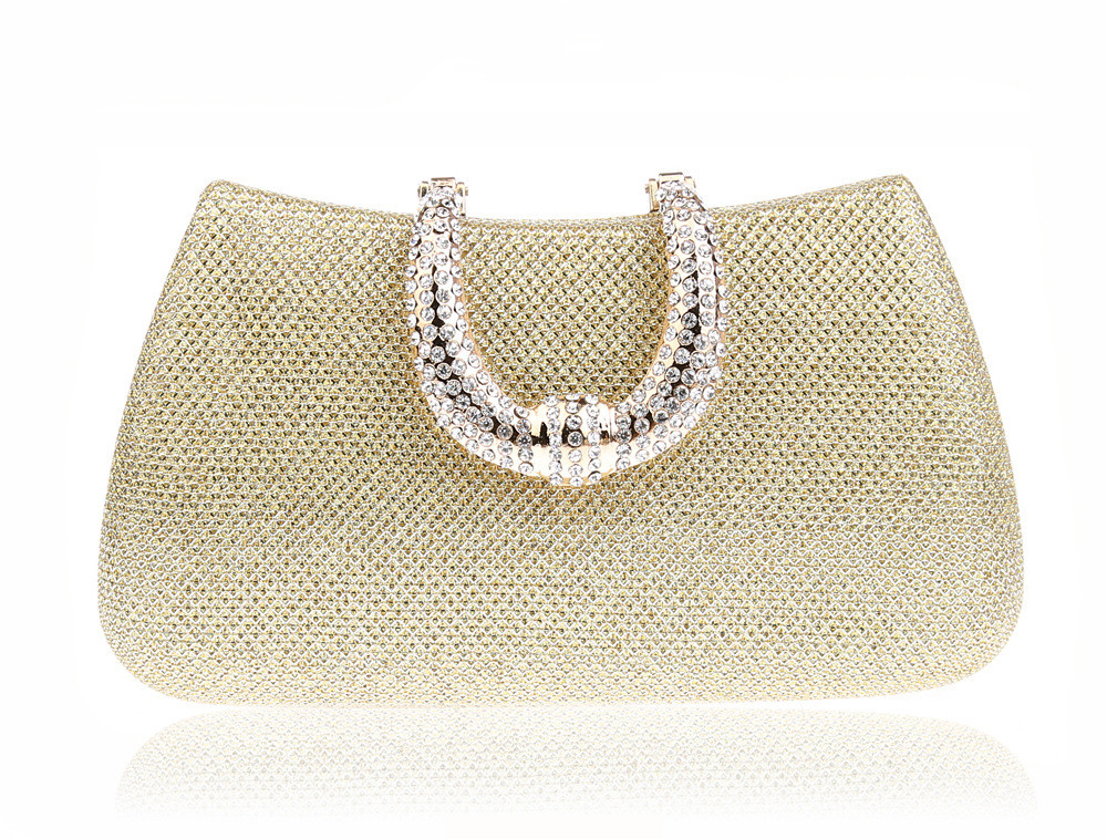 Caiyue Ladies Evening Dress Bag, Party Annual Meeting Dress Bag, Cheongsam Banquet Bag Gold Yellow - Shop at LoveMi