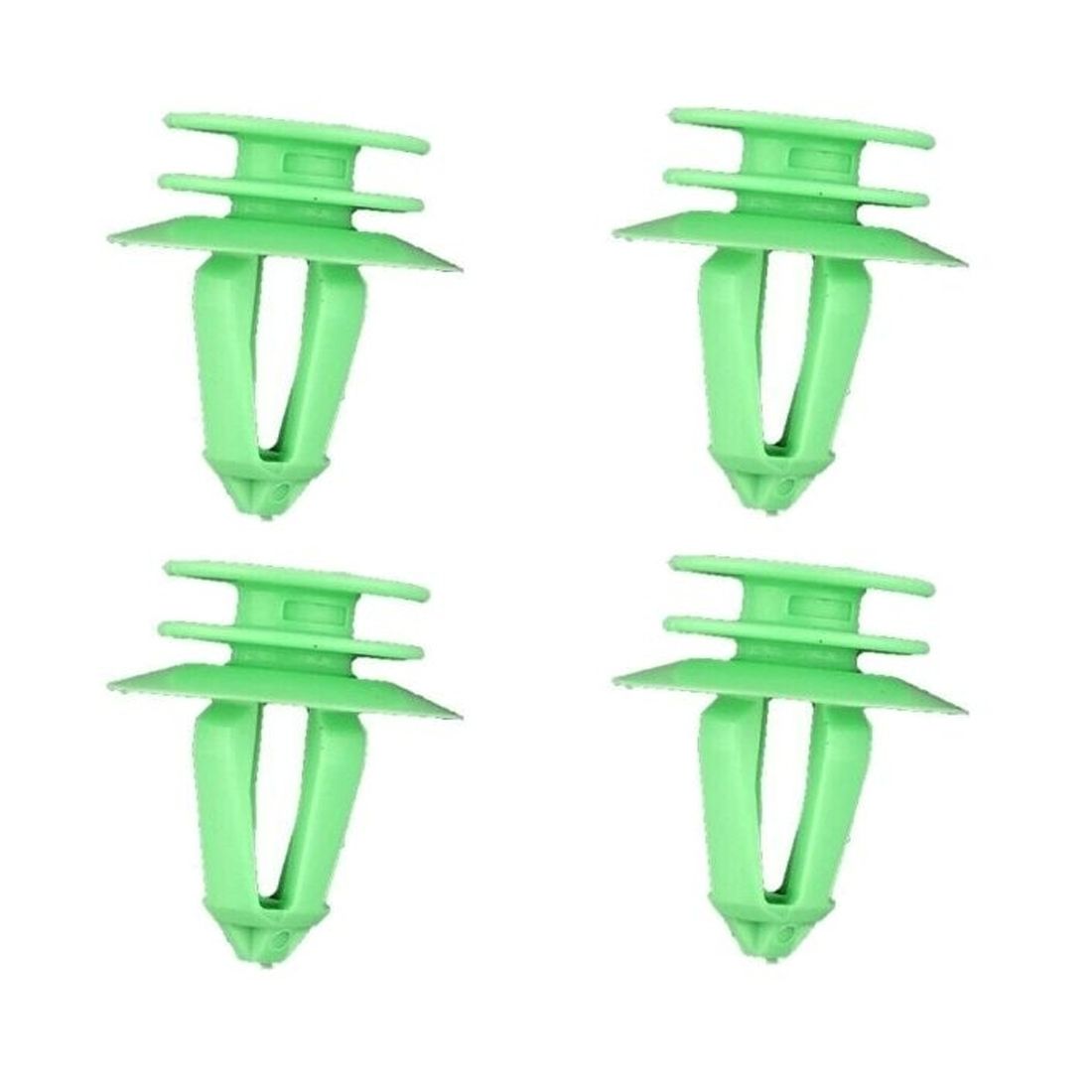 2 Sets Of - For Land Rover Discovery II Rear Bumper Corner Finish Molding Green Clips