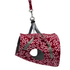 Japanese Anti-Stroke Cat Walking Cat Chest Strap Cat Vest Style Clothes - Red - View 1