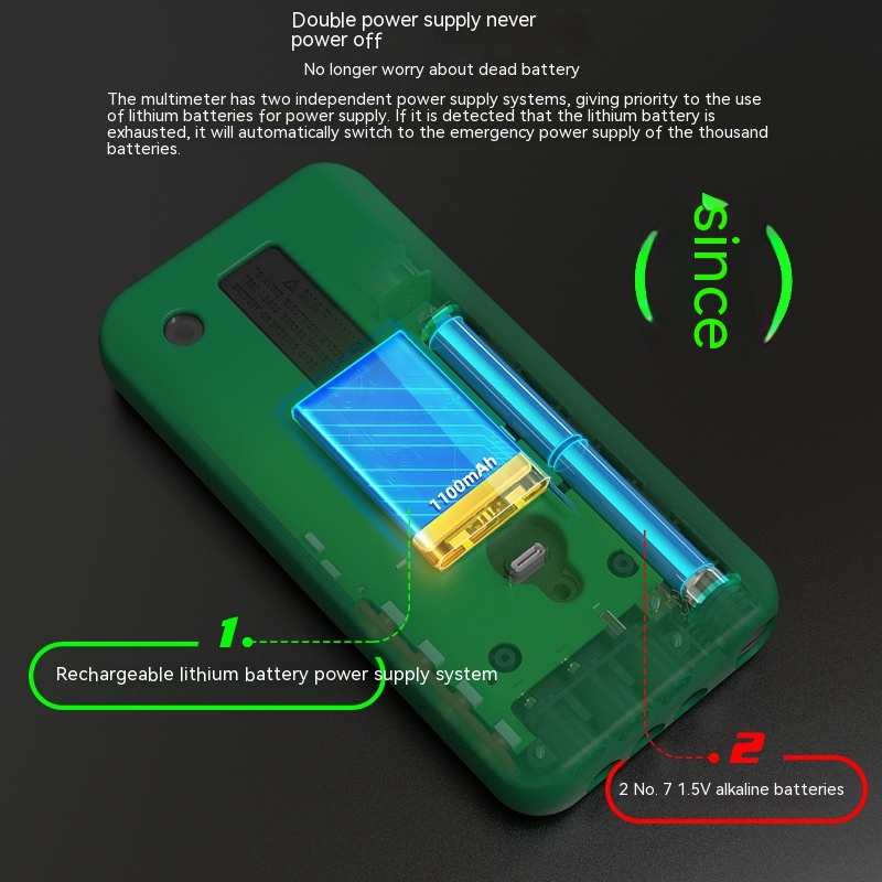 Title 7, S30 Charging Digital High Precision Anti-burnin...