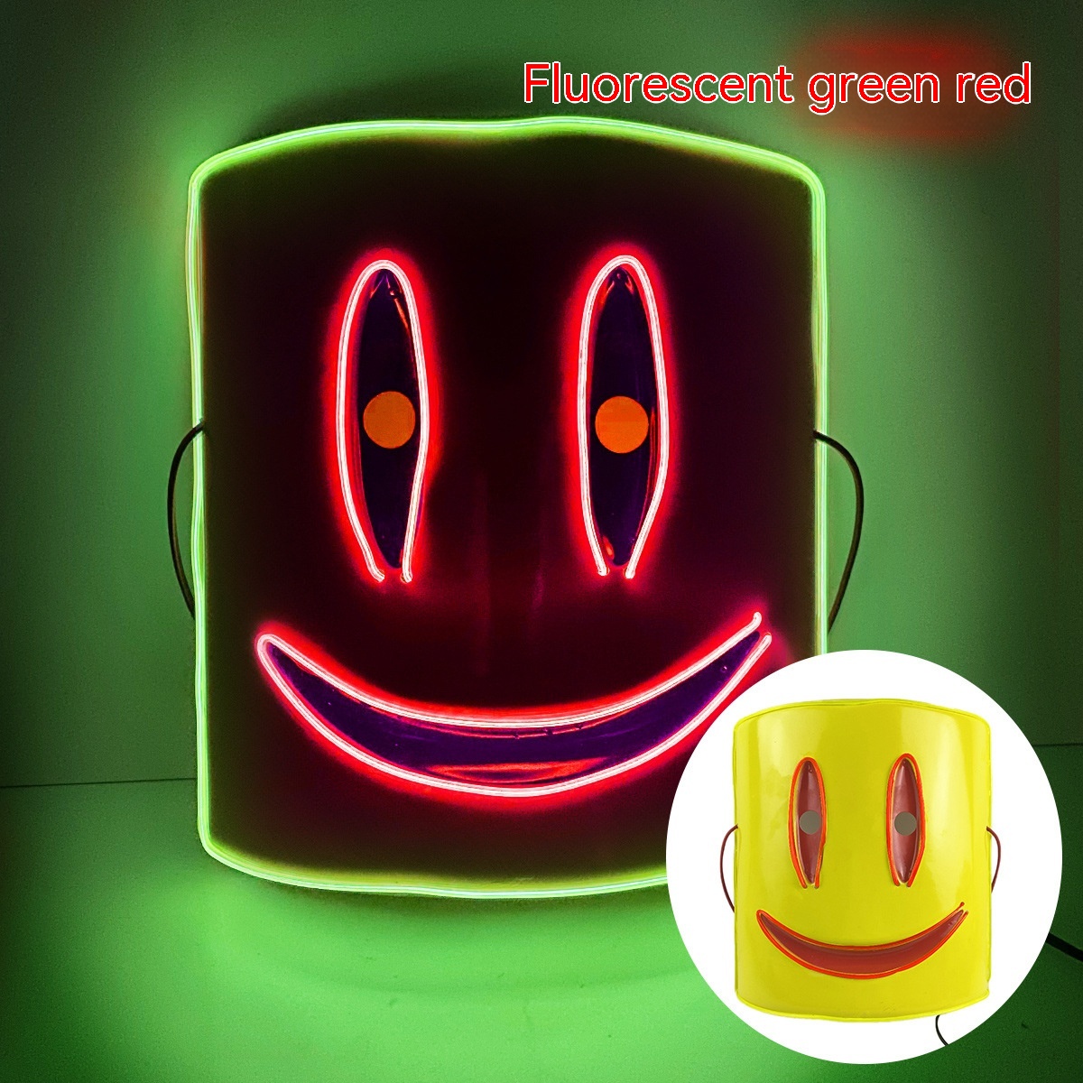 Fluorescent Green Red