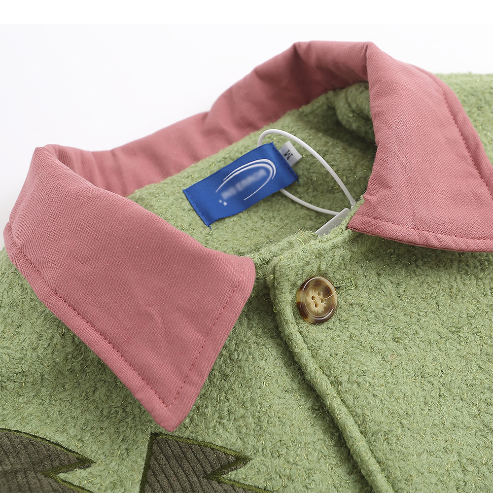 Warm Trend Loose Christmas Turtleneck Cotton Jacket