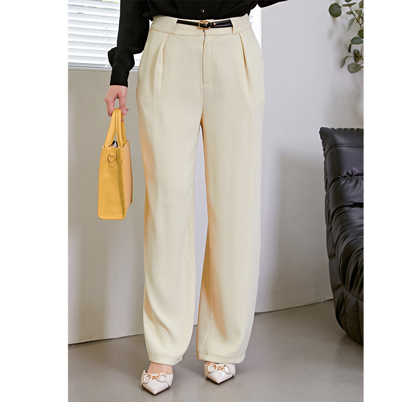 Title 4, Womens Fashion Commuter Trousers High Waist St...