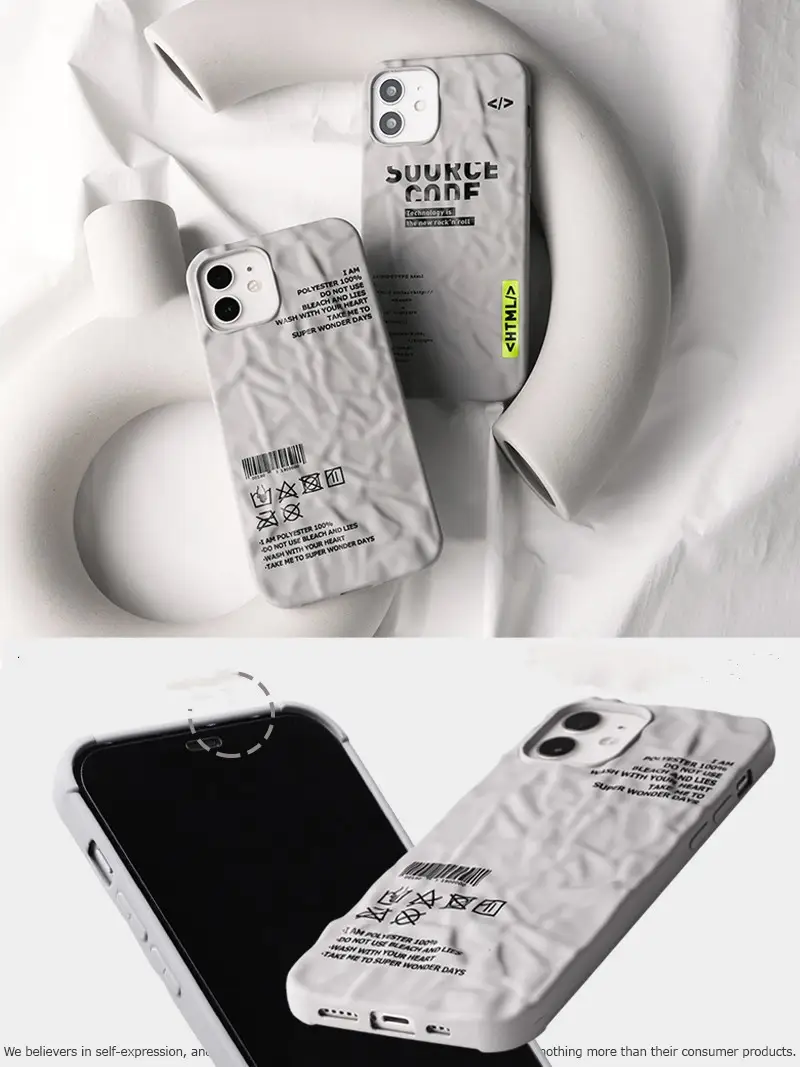 Mobile Phone Case Suitable For 13Pro Creative Shell Cement Grey