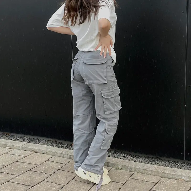 New Hot Selling Ins Tooling Denim Straight Pants