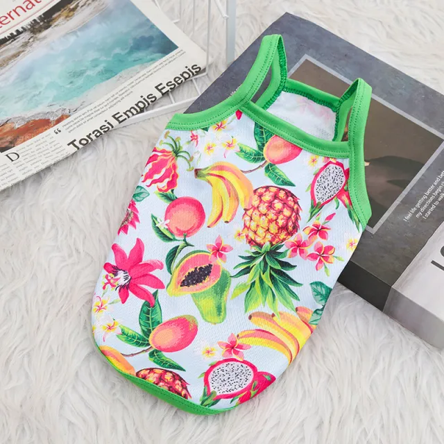 Avocado Summer Outdoor Breathable Sling Vest For Dogs Tropical Fruit - Shop at LoveMi