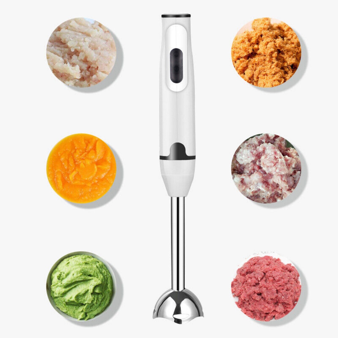 400W Hand Blender Electric Stick Blender Curry Puree Food Mixer Liquidiser NEW
