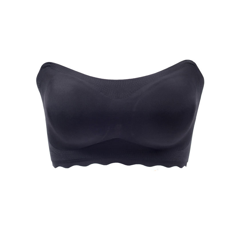 Title 5, Gathered non-slip oversized chest thin tube top