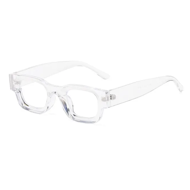 Hip Hop Punk Kuzma Polarized Sunglasses Transparent White Anti Blue C8 - Shop at LoveMi