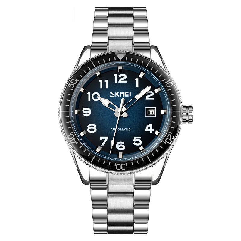 Fully Automatic Quartz Watch With Student Waterproof Transparent Bottom