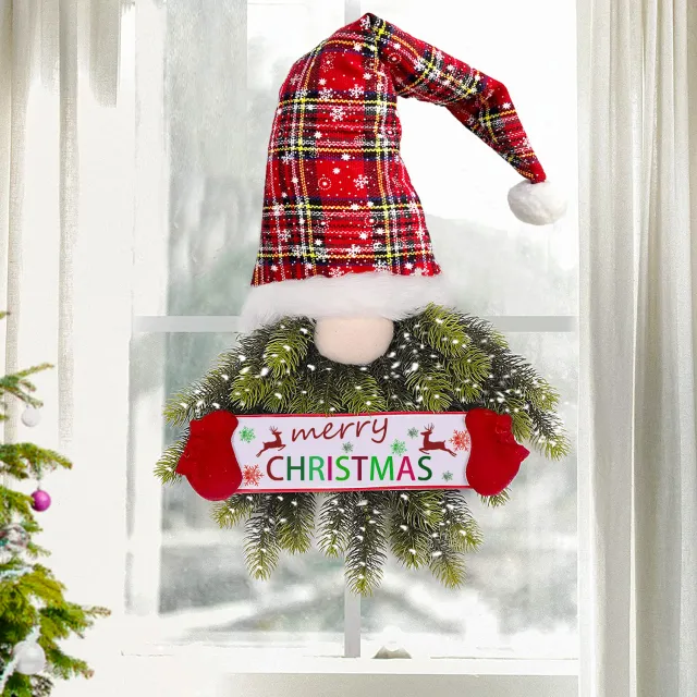 Old Elves Christmas Holy Decorative Garland Red - Shop at LoveMi