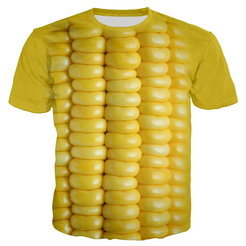 Creative And Funny 3D Short Sleeves