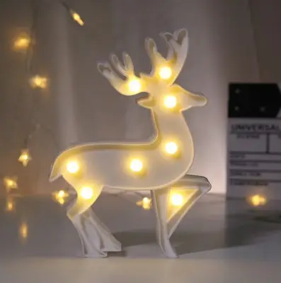 Alphabet Decorative Wall Hanging Creative Night Light