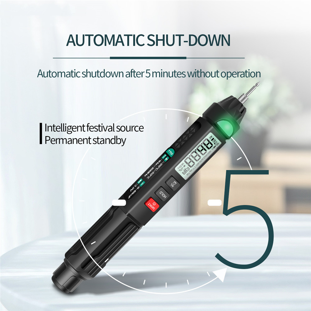 Pen-type Intelligent Digital Multimeter Multi-function Test Pen Display Screen