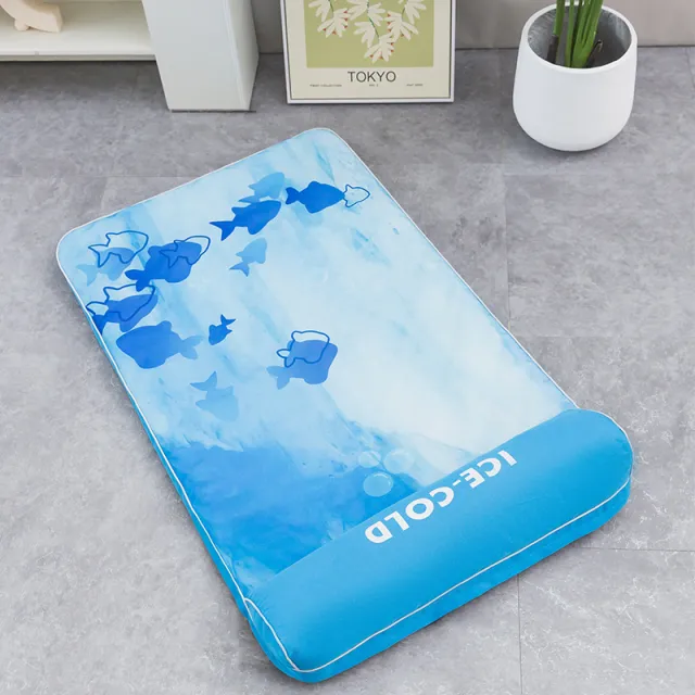 Pet Dog Fashion Simple Oxford Cloth Cushion Deep Sea Fish Shadow - Shop at LoveMi