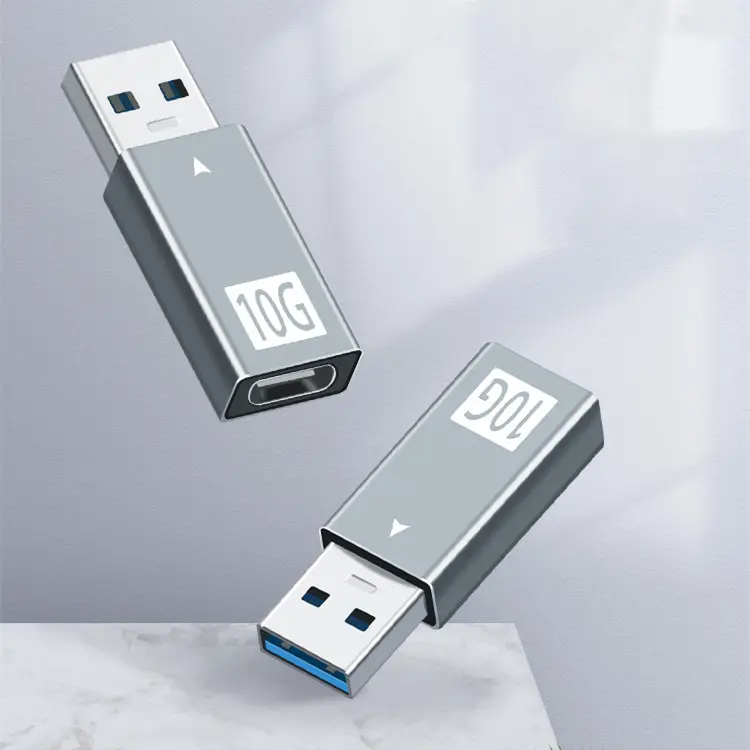 USB 3.1 Male to Type-C Female Adapter