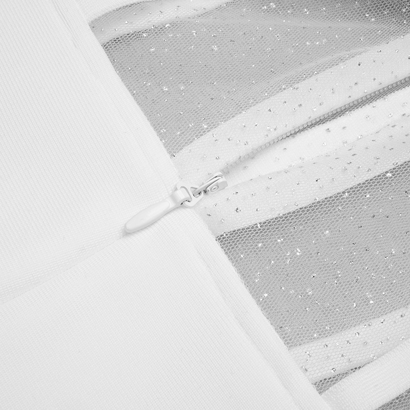 Yarn Long Sleeve Party Wedding Toast Small Dress