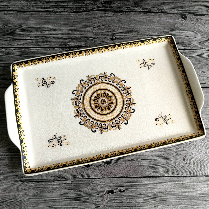 Title 6, American Bathroom Ceramic Tray Living Room Coff...