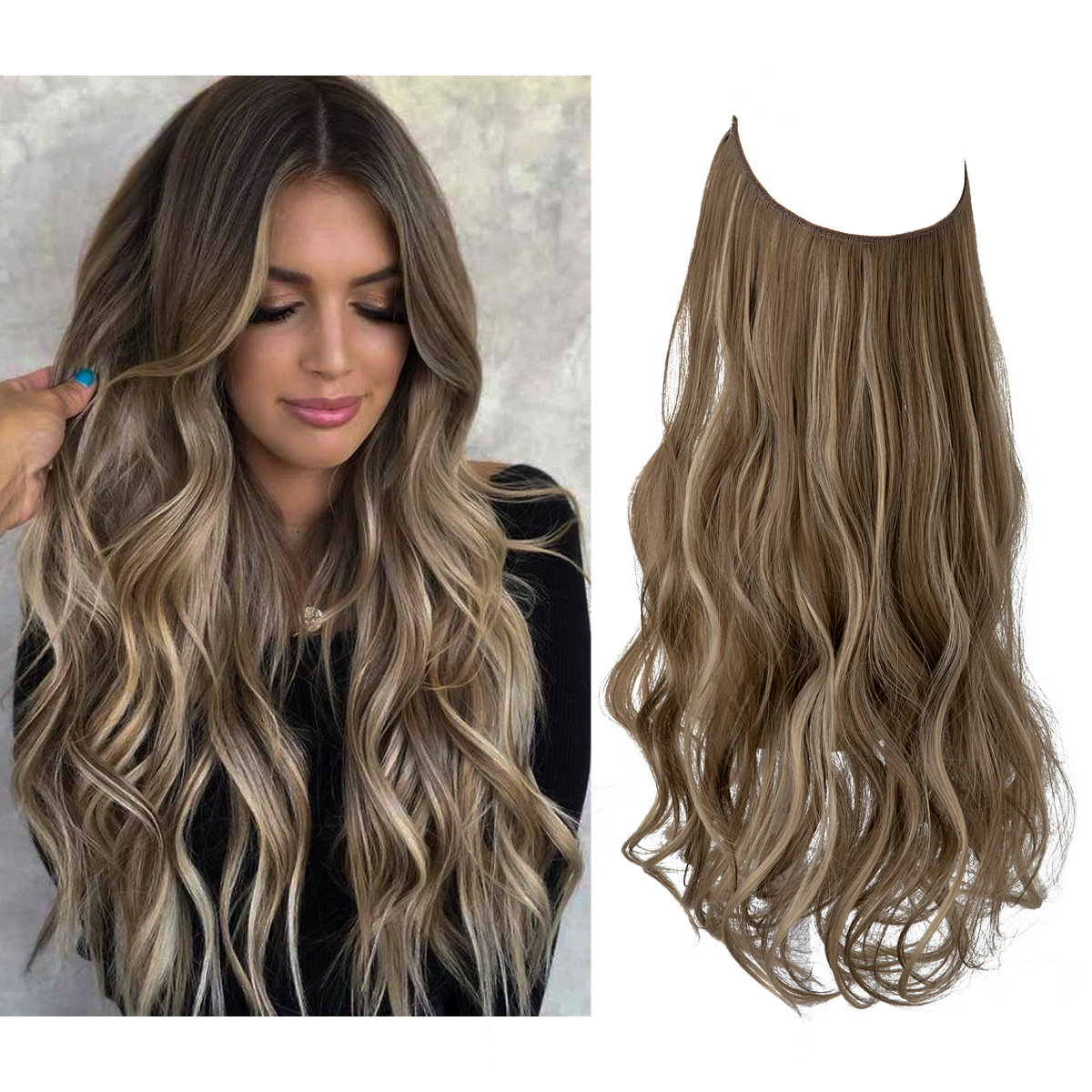 Brown Ash Blond Reflection