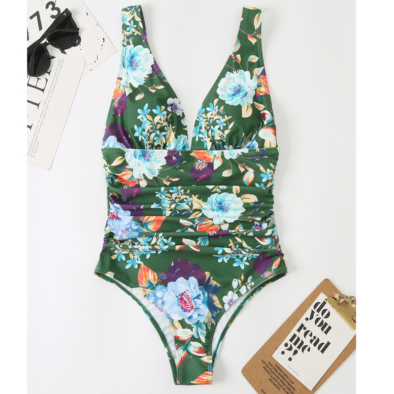Women’s Floral Tight Swimsuit